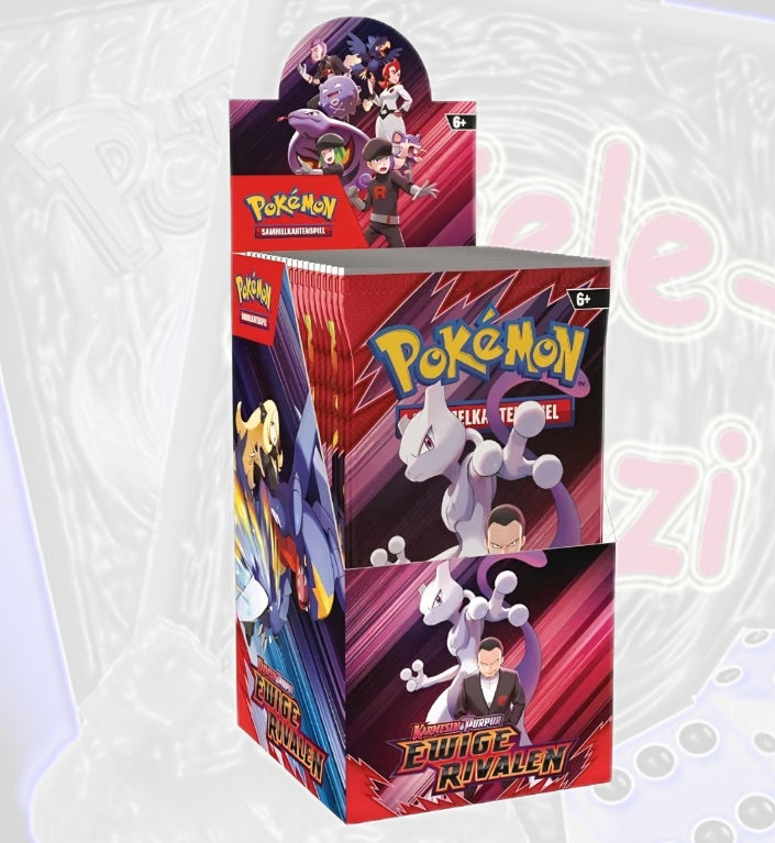 Pokémon ewige Rivalen 18 Booster Display DRI (DE) KP10