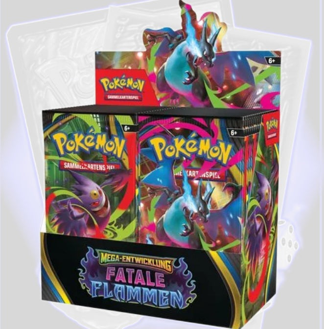 Pokémon fatale Flammen 36 Booster Display (DE) PFL ME02