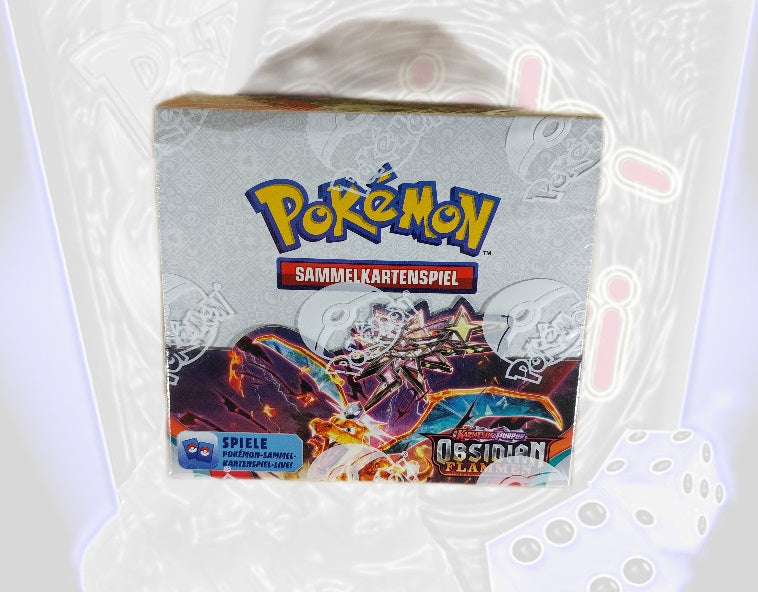Pokemon Display Obsidian Flammen Obsidianflammen 36 deutsch