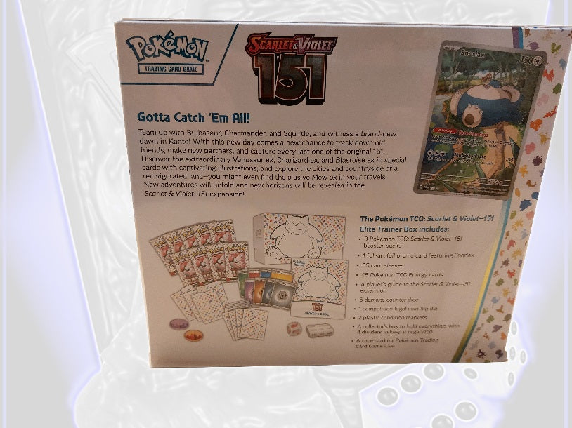151 Elite Trainer Box ETB Pokémon englisch