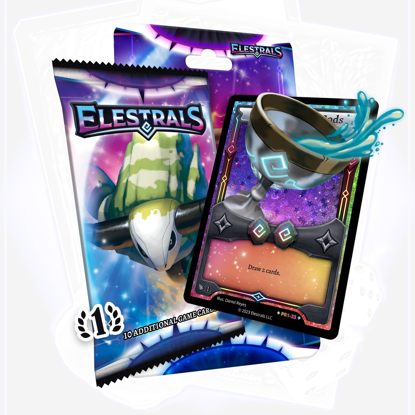 Elestrals Base Set Blister Pack mit Nectar of the Gods (EN)