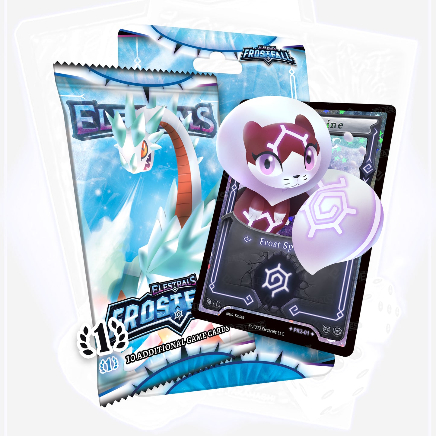 Elestrals Frostfall Blister Pack mit Stellar Flurrmine (EN)