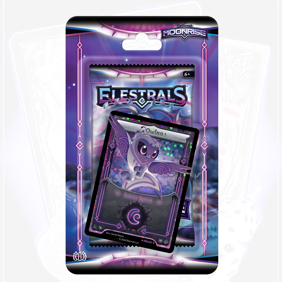 Elestrals Moonrise Blister Pack mit Stellar Owlune (EN)