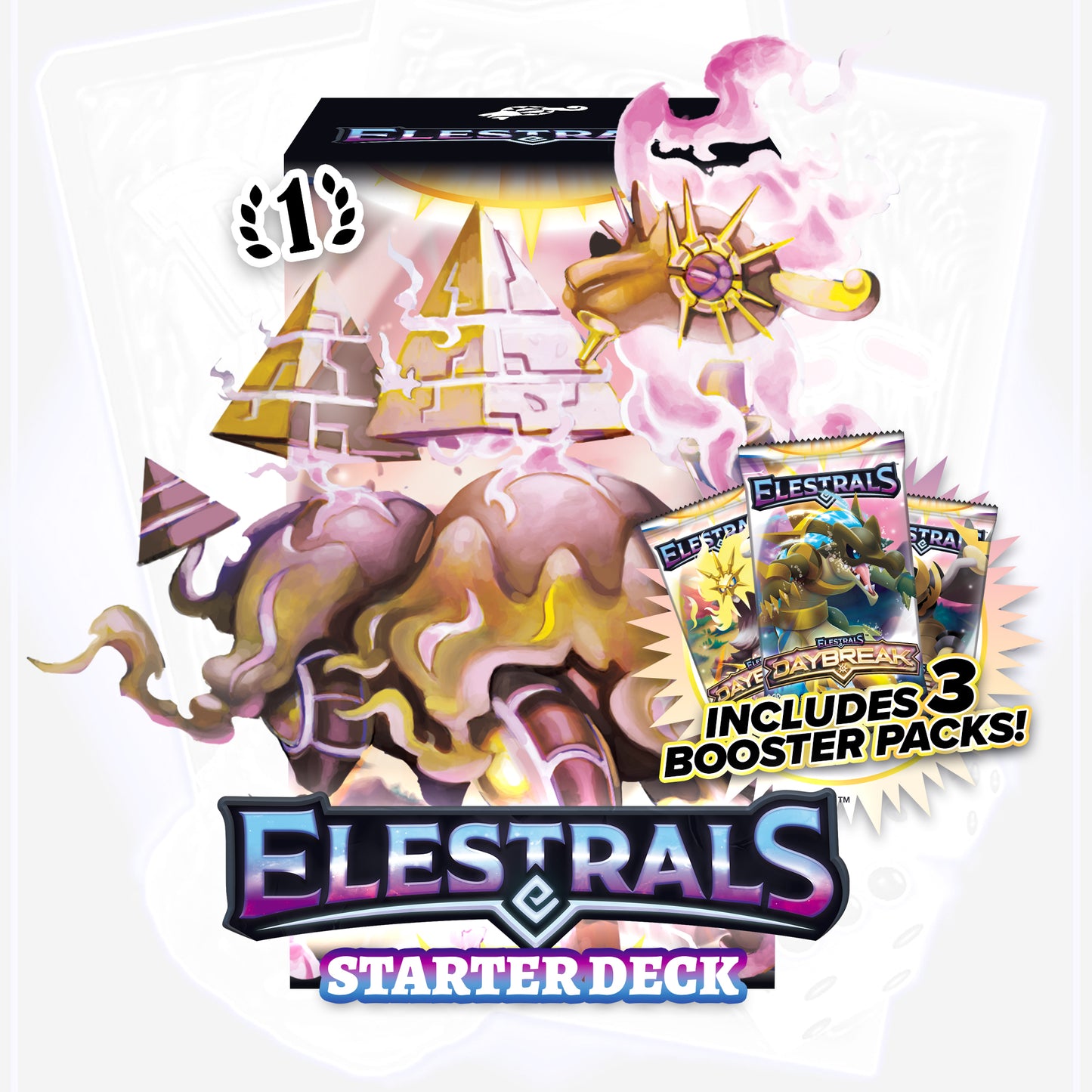 Elestrals Daybreak Starterdeck Pharogeist mit 3 Booster Packs (EN)