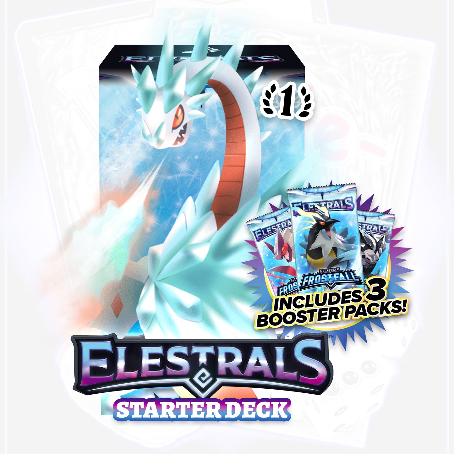Elestrals Frostfall Starterdeck Kryoscorch mit 3 Booster Packs (EN)