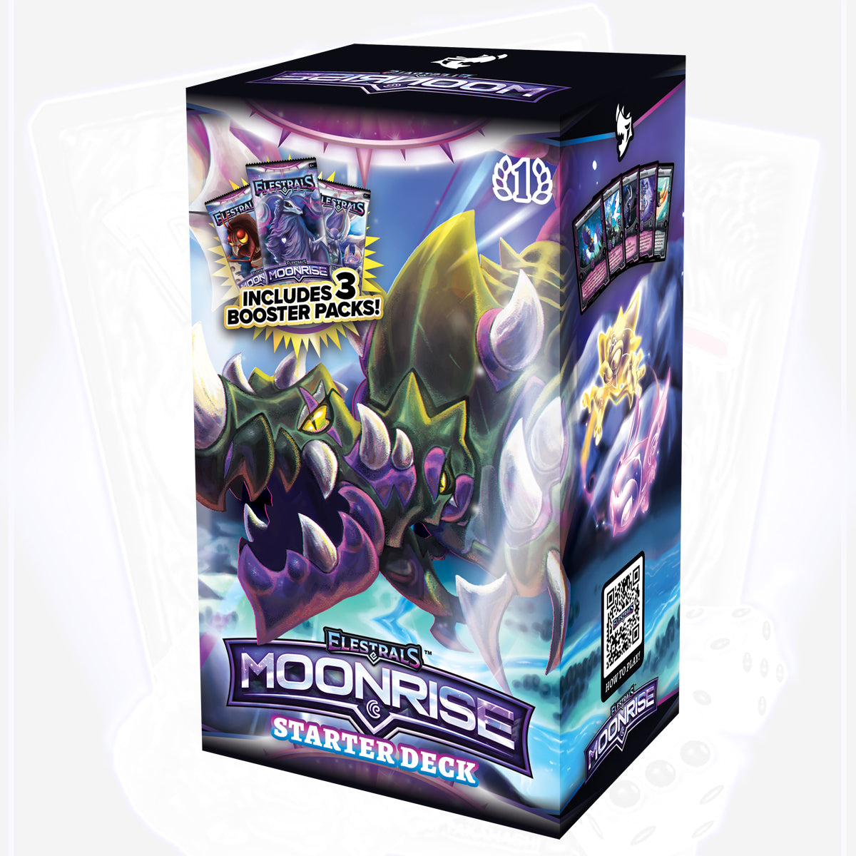 Elestrals Moonrise Starterdeck Fulgoryx mit 3 Booster Packs (EN)