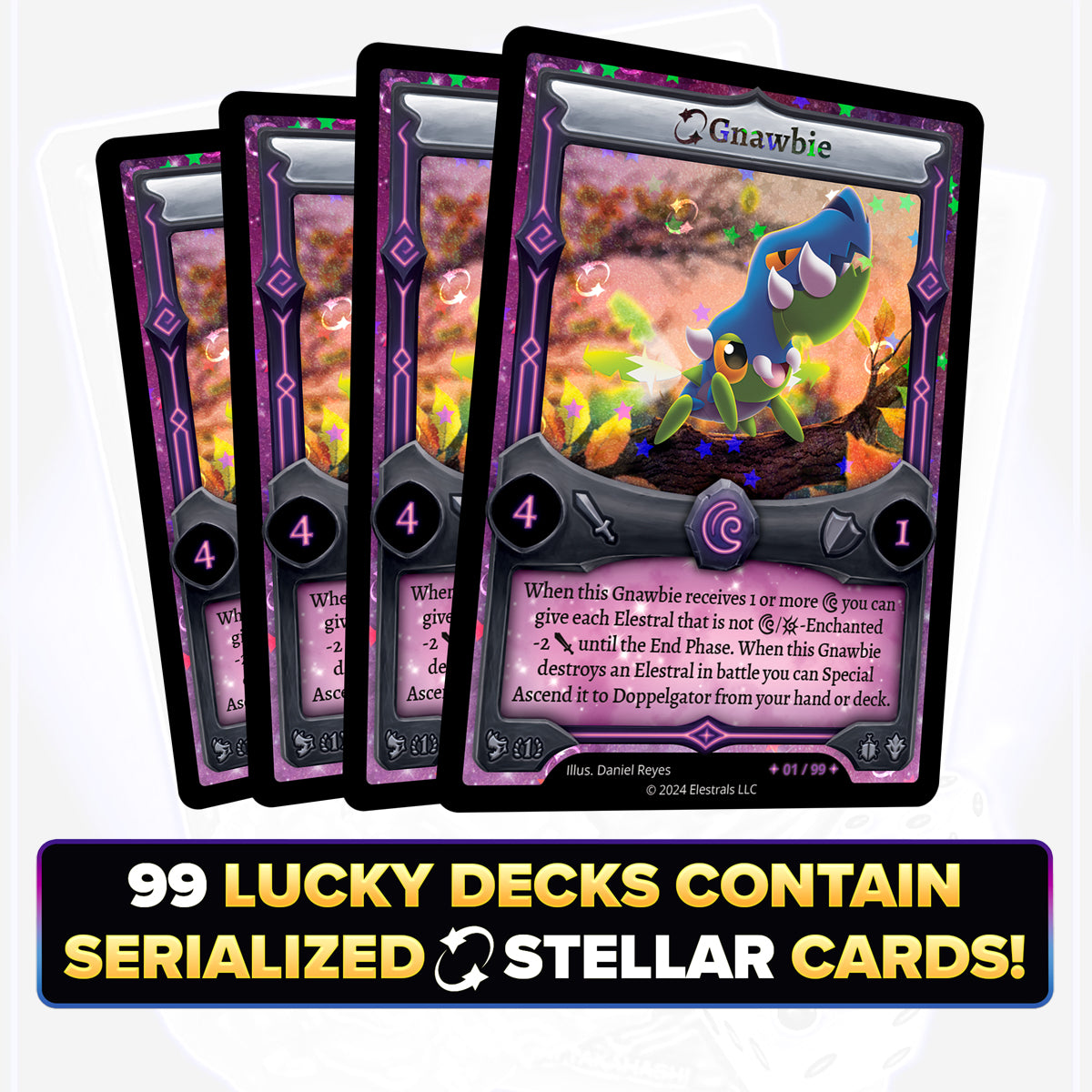 Elestrals Moonrise Starterdeck Fulgoryx mit 3 Booster Packs (EN)
