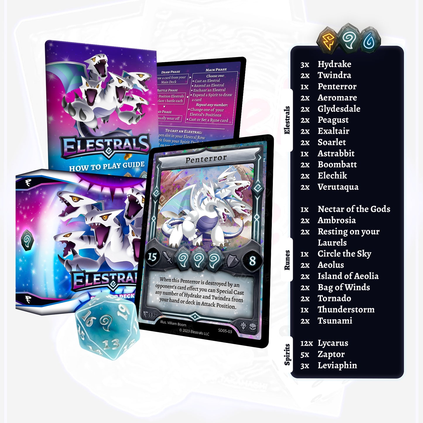 Elestrals Basis-Set Starterdeck Penterror - 1. Auflage (EN)