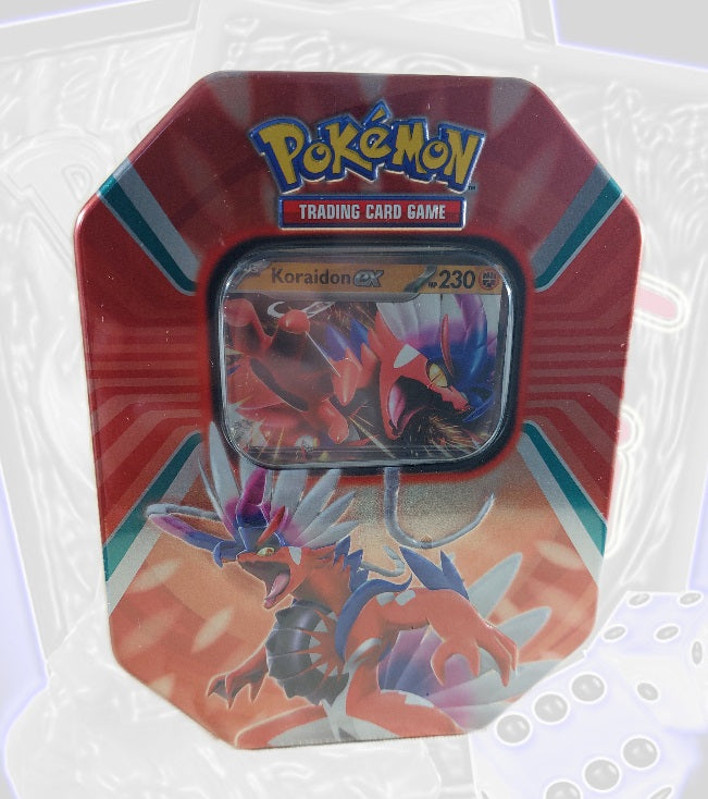 Paldea Legends Tin Koraidon ex SVP Booster Pokemon