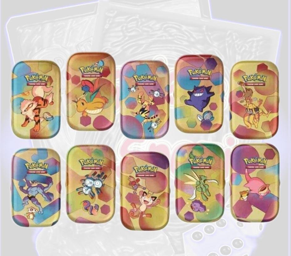 151 Pokemon Mini Tin englisch KP03.5 Display SVP MEW