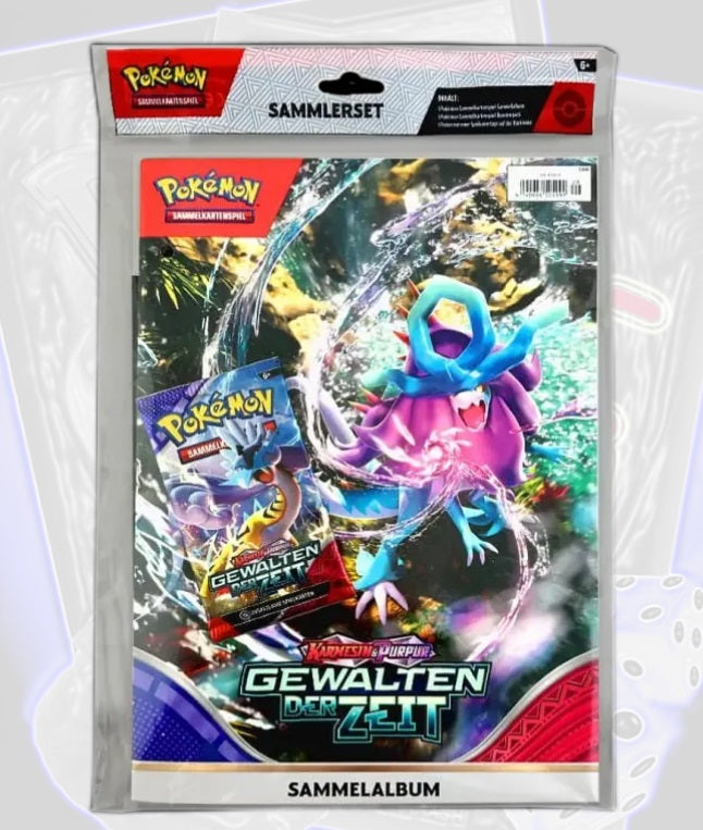Pokémon Sammlerset Gewalten der Zeit Sammelalbum (DE) KP05 TEF