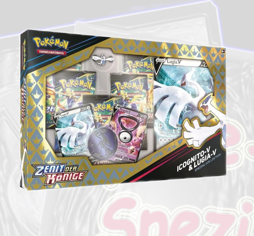 Pokémon Zenit der Könige Spezial-Kollektion Icognito V & Lugia V (DE)SWSH
