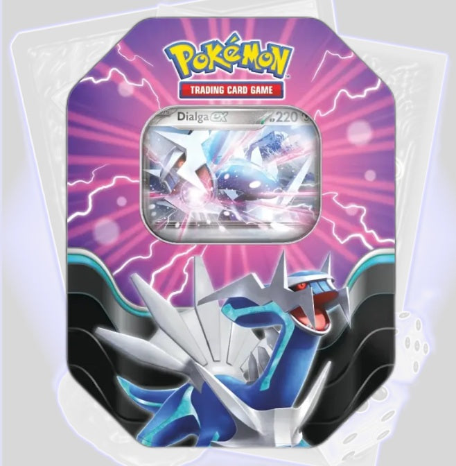 Pokemon Azur Legenden Dialga ex Tin 118 Frühjahr 2025 (DE)
