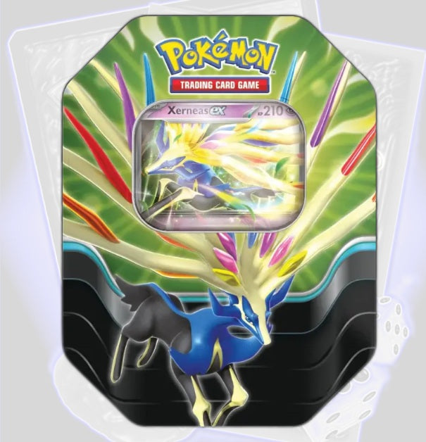 Pokemon Azur Legenden Xerneas ex Tin 119 Frühjahr 2025 (DE)