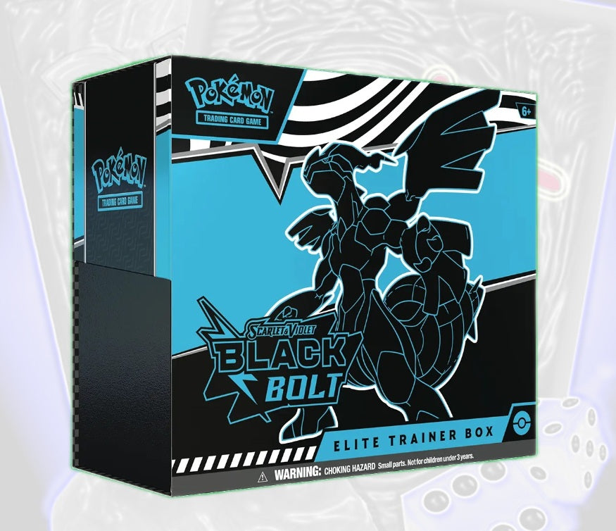 Pokémon Black Bolt Elite-Trainer Box Zekrom ETB (EN) SV10.5 BLK