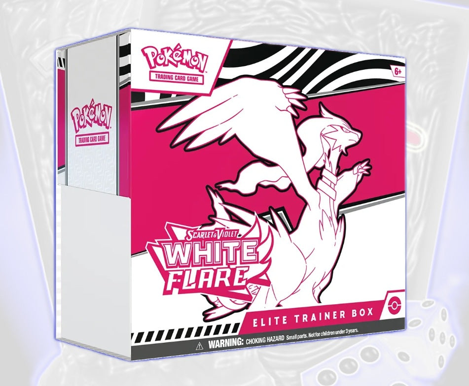 Pokémon White Flare Elite-Trainer Box Reshiram ETB (EN) SV10.5 WHT