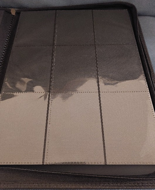 Premium Binder 9er Pocket 20 Seiten Sammelordner 360 Karten mit Zipper versch. Farben