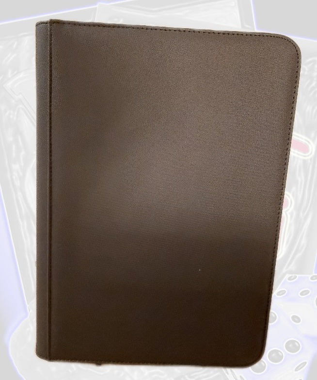Premium Binder 9er Pocket 20 Seiten Sammelordner 360 Karten mit Zipper versch. Farben