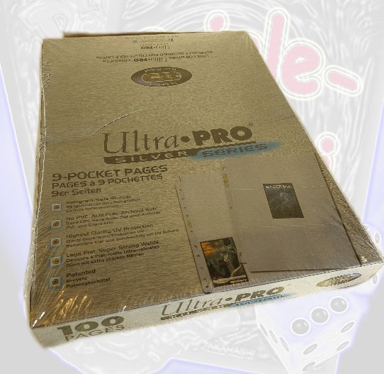 UltraPro 9-Pocket Silver Series 10 Stk.