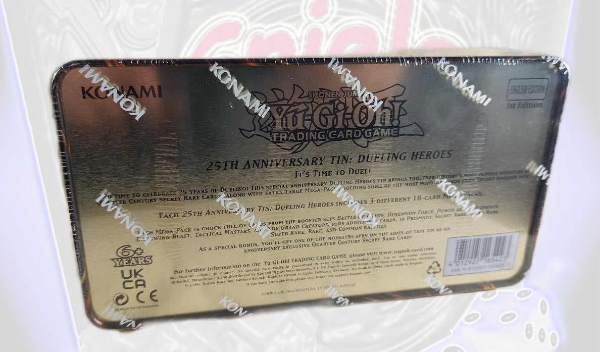 YuGiOh Dueling Heroes 25th Anniversary Tin (EN)