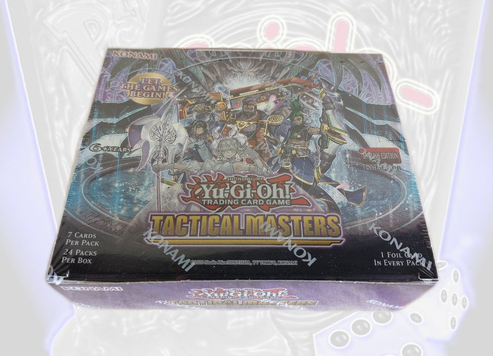 YuGiOh Tactical Masters 24 Booster Display (EN) 1st Edition