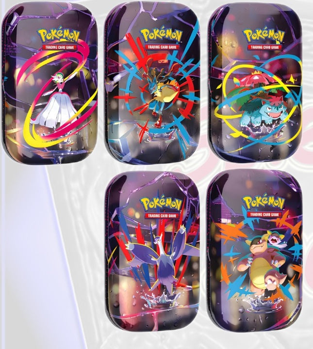 Pokémon Mega Entwicklung Mini Tin Display (DE) MEG ME01