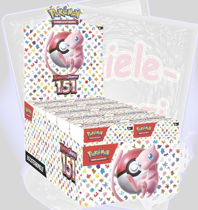 Pokémon 151 Booster Bundle Display KP03.5 (DE) MEW - sealed