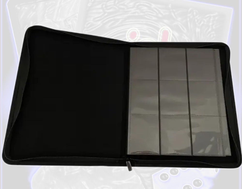 Binder Toploader 9er Pocket Sammelordner 12 Seiten Pokemon YuGiOh