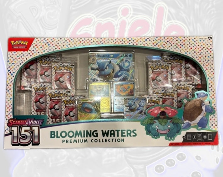 Pokémon 151 Blooming Waters Premium Collection (EN) SVP MEW