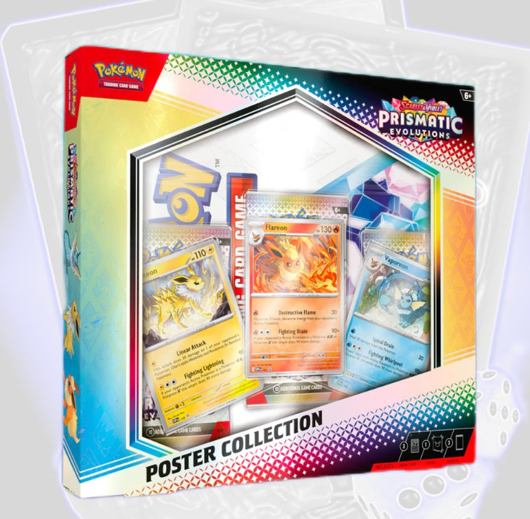 Pokémon Prismatic Evolutions Poster Collection (EN) KP08.5 PRE