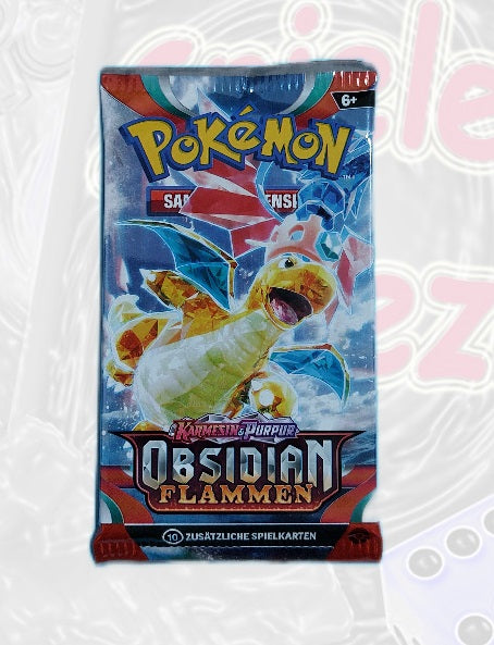 Pokémon Obsidian Flammen Booster (DE) KP03