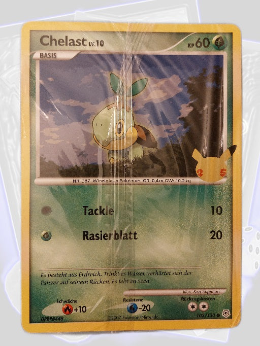 Pokémon XXL Karten-Set Sinnoh erste Partner (Chelast, Panflam, Plinfa) Deutsch