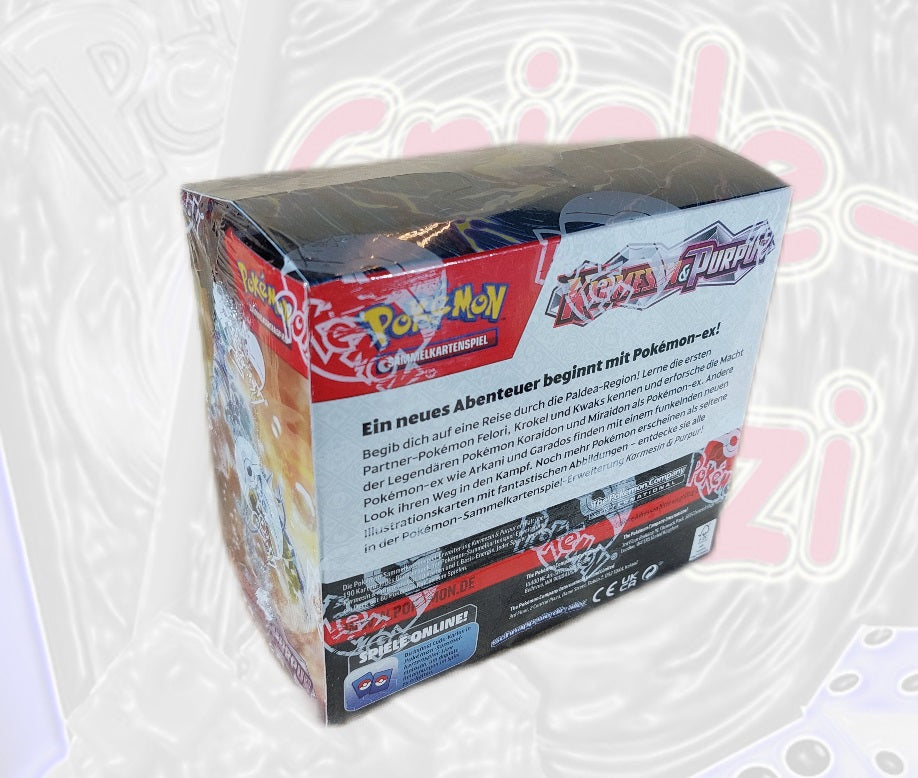 Karmesin & Purpur Display 36 deutsch Pokemon Booster Scarlet Violet