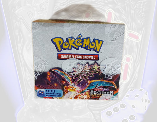 Pokemon Display Obsidian Flammen Obsidianflammen 36 deutsch