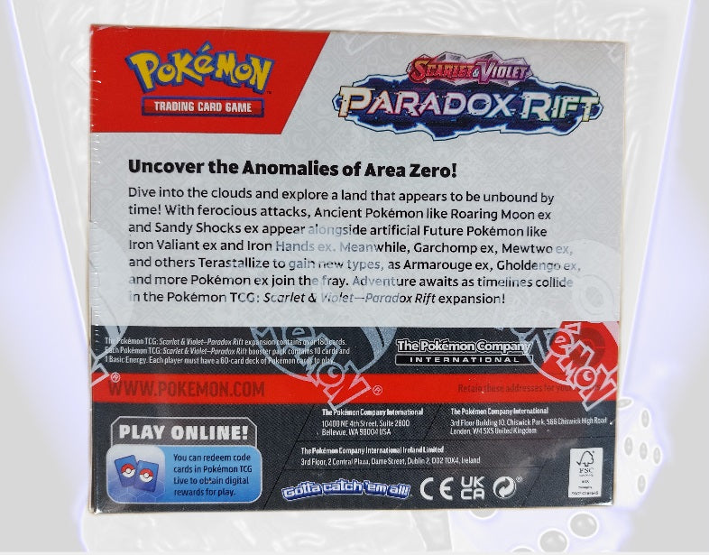 Paradoxrift Paradox Rift Display 36 Pokemon englisch Booster