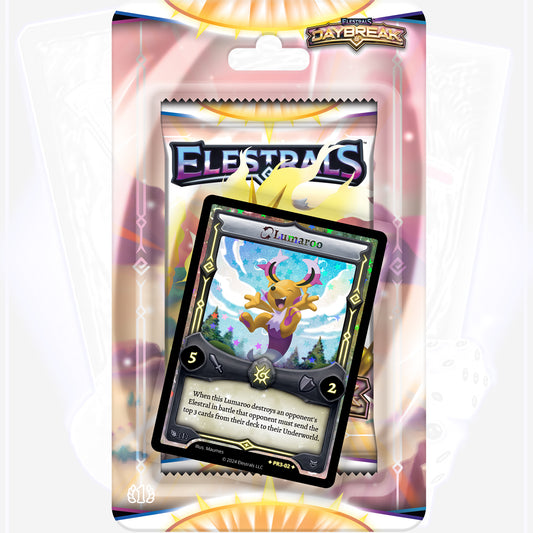 Elestrals Daybreak Blister Pack mit Stellar Lumaroo (EN)