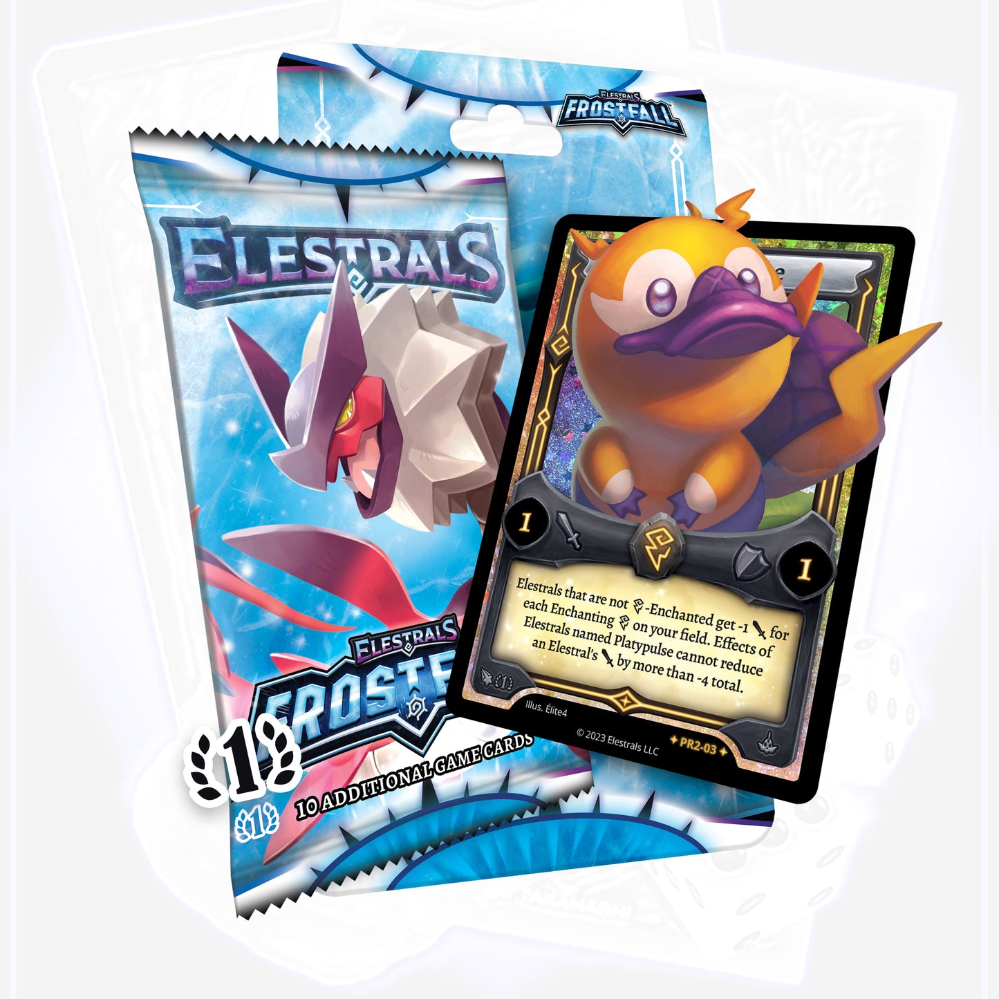 Elestrals Frostfall Blister Pack mit Stellar Platypulse (EN)