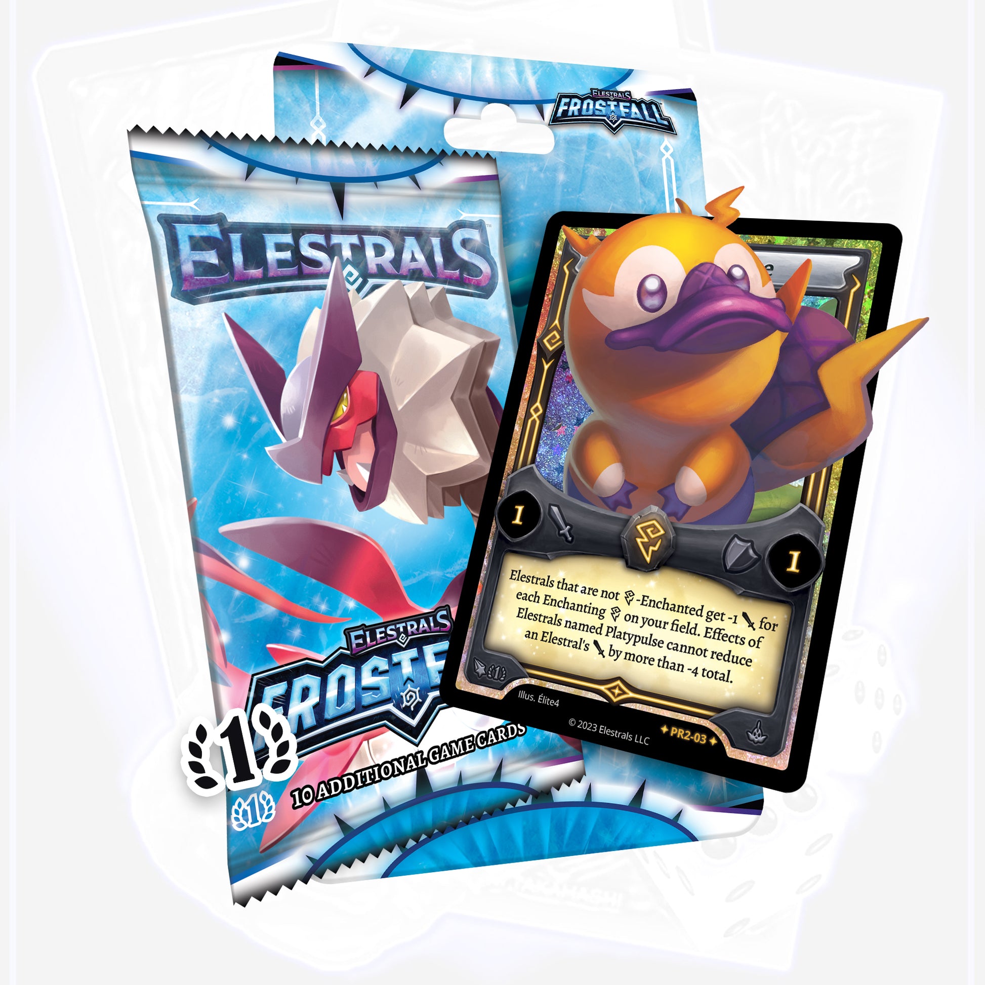 Elestrals Frostfall Blister Pack mit Stellar Platypulse (EN)