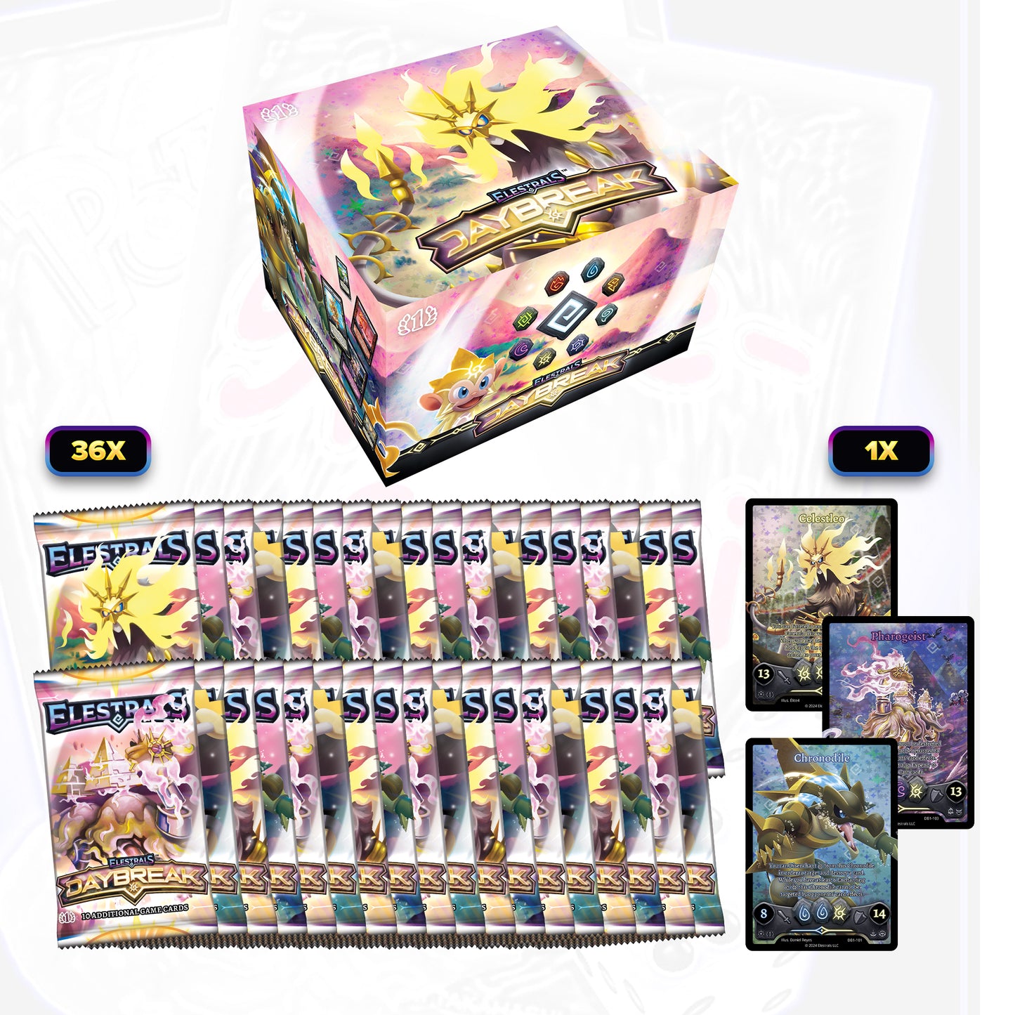 Elestrals Daybreak 36 Booster Box Display (EN)