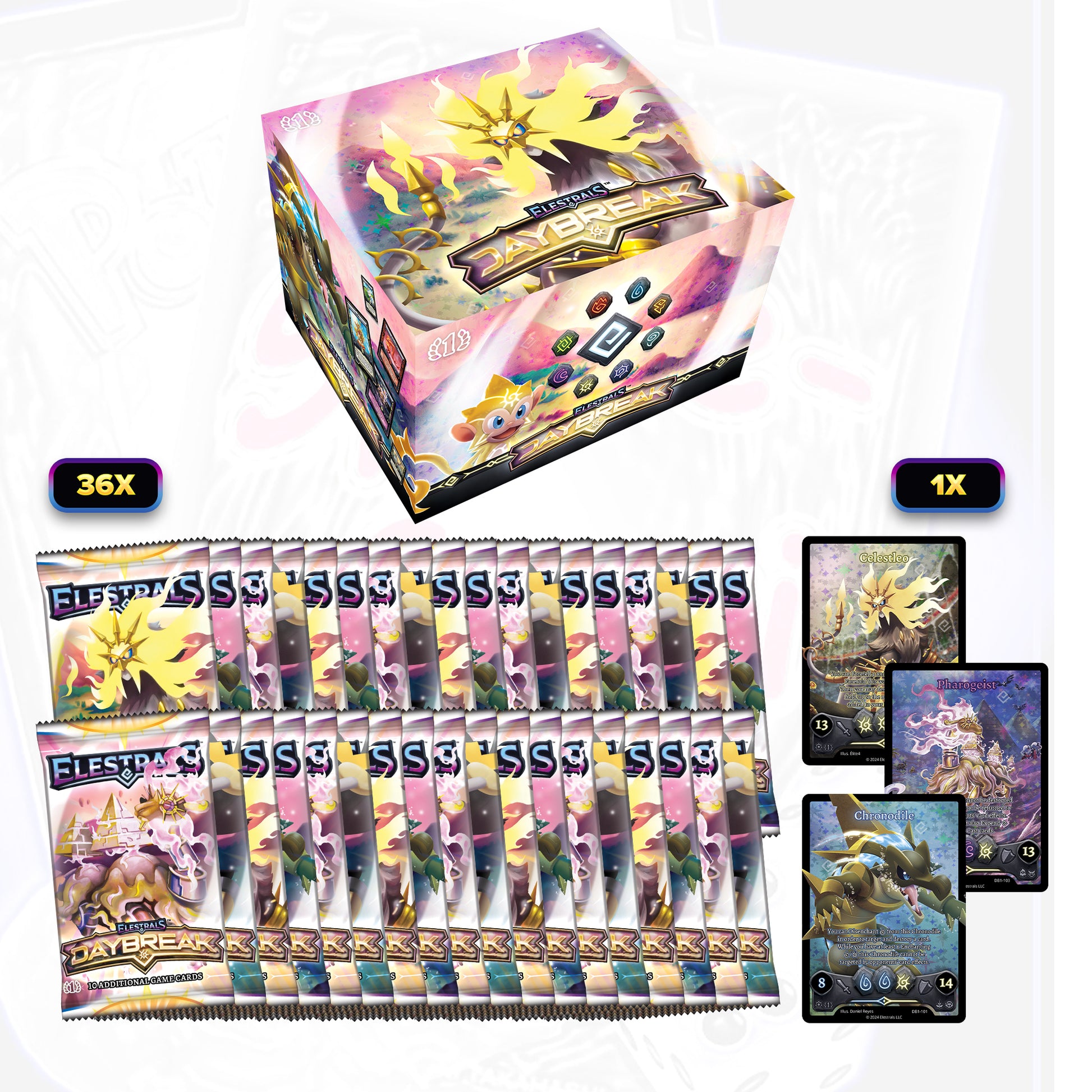 Elestrals Daybreak 36 Booster Box Display (EN)