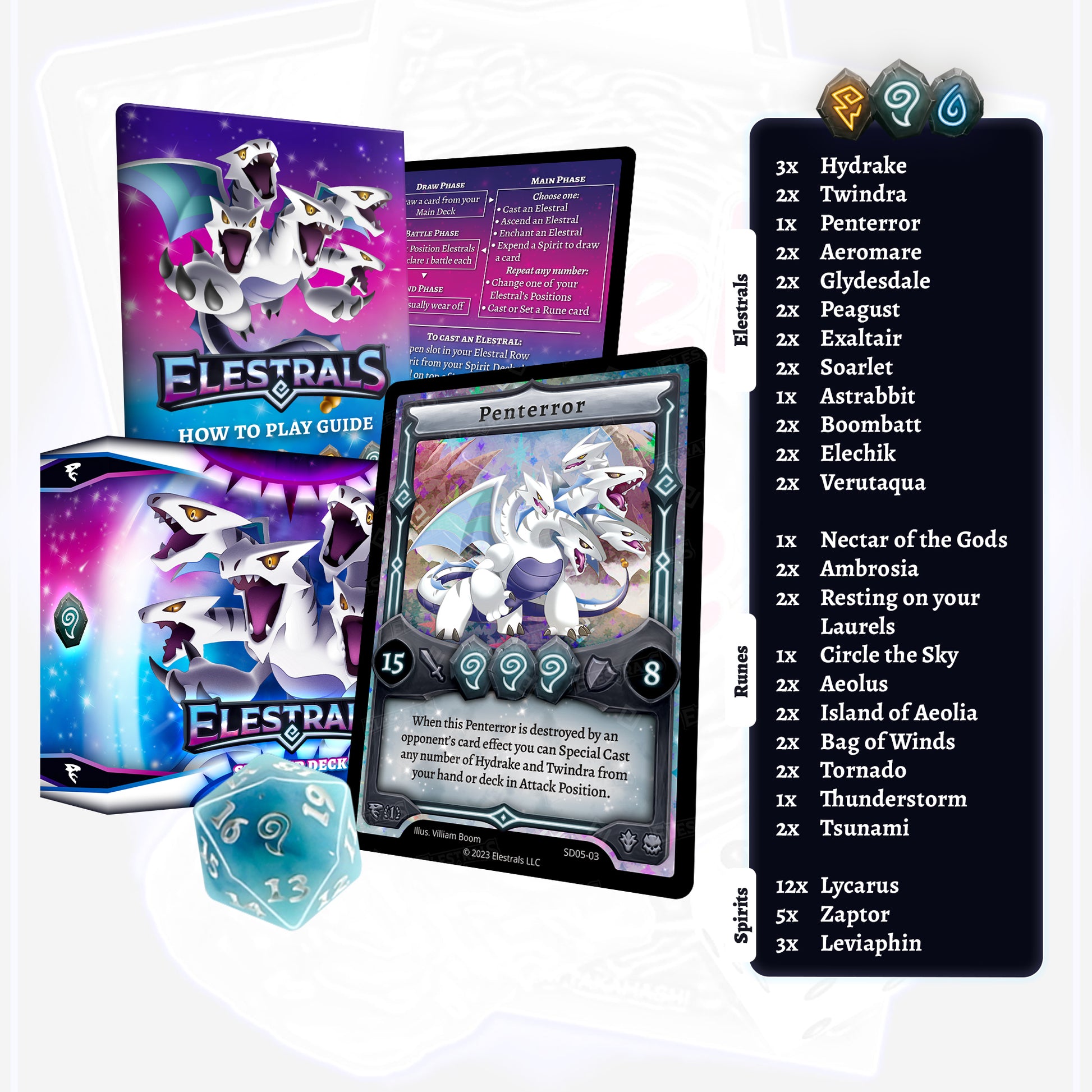 Elestrals Basis-Set Starterdeck Penterror - 1. Auflage (EN)
