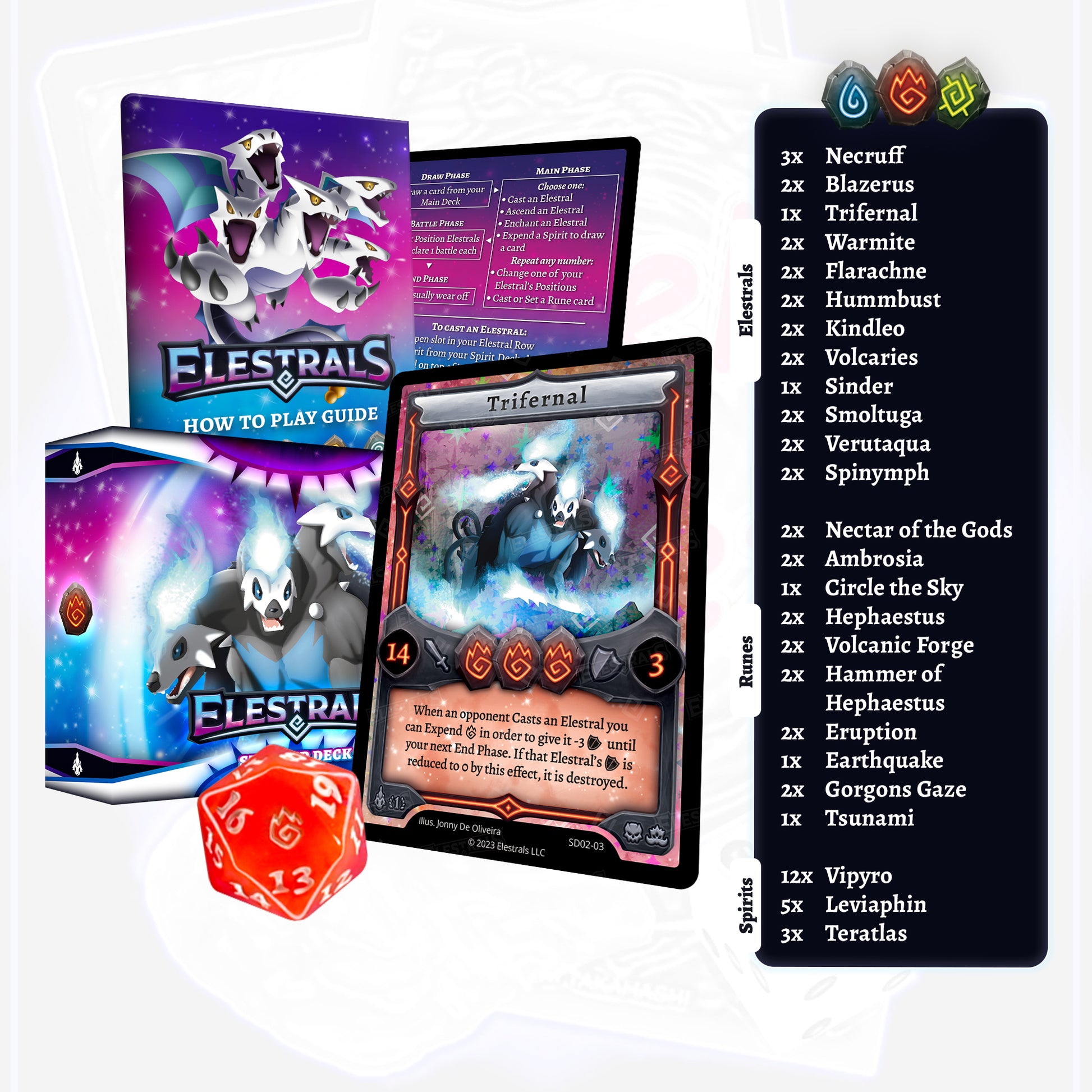 Elestrals Basis-Set Starterdeck Trifernal - 1. Auflage (EN)