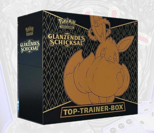 Pokémon glänzendes Schicksal Top-Trainer Box TTB (DE) SHF