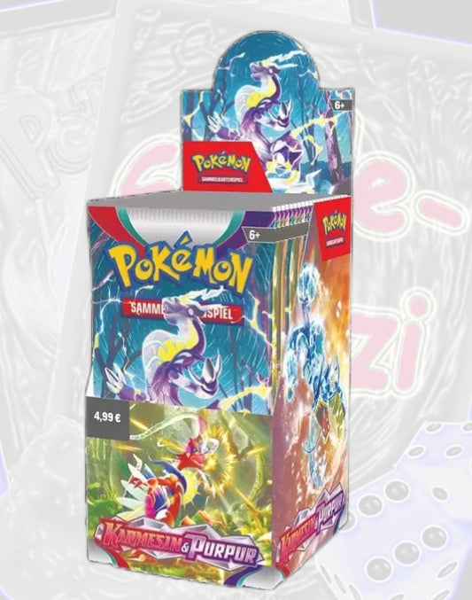 Pokémon Karmesin und Purpur 18 Booster Display SVI (DE)