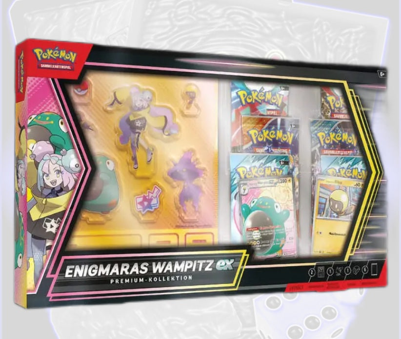 Pokémon Enigmaras Wampitz ex Premium-Kollektion (DE) SVP
