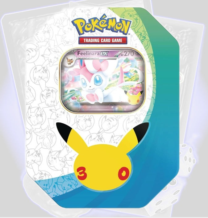 Pokemon 30 Jahre Feelinara ex Tin Tag 2026 (DE) 30C