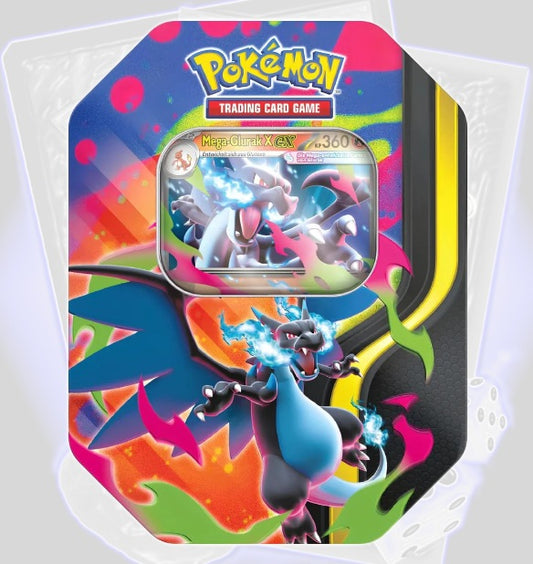 Pokemon Mega-Glurak X ex Tin 126 2026 (DE)