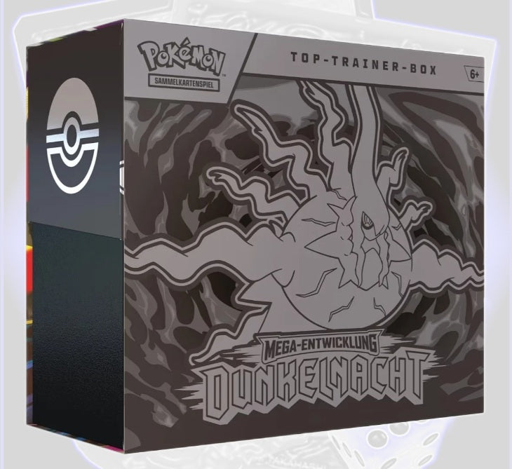 Pokémon Dunkelnacht Top-Trainer Box TTB (DE) PBL ME05