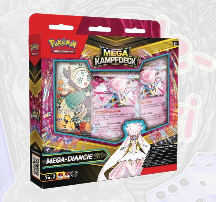 Pokémon Mega Kampfdeck Mega Diancie ex (DE) MEP