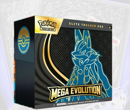 Pokémon Mega Evolution Lucario Elite-Trainer Box ETB (EN) MEG ME01